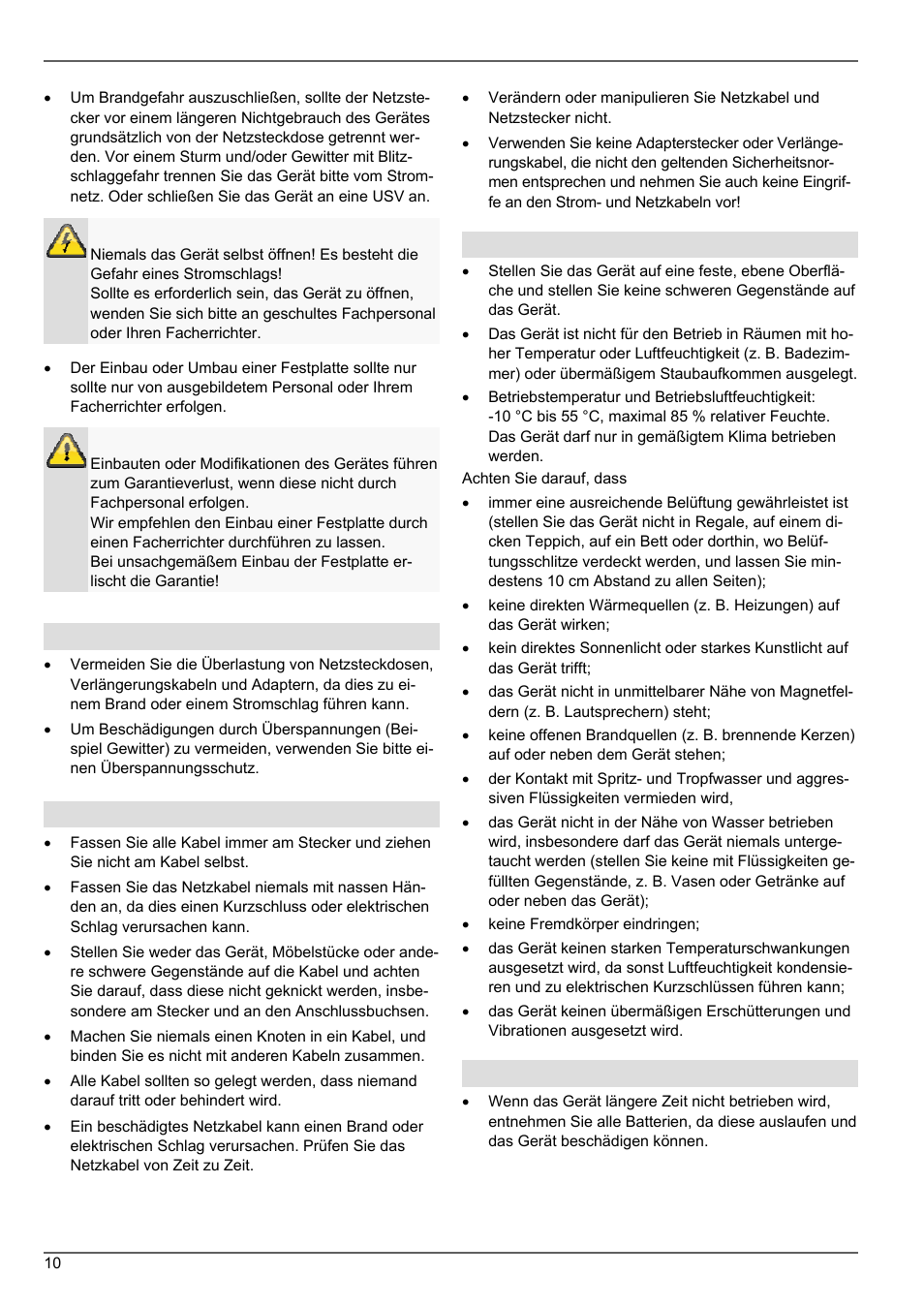 ABUS TVVR20001 User Manual | Page 10 / 313