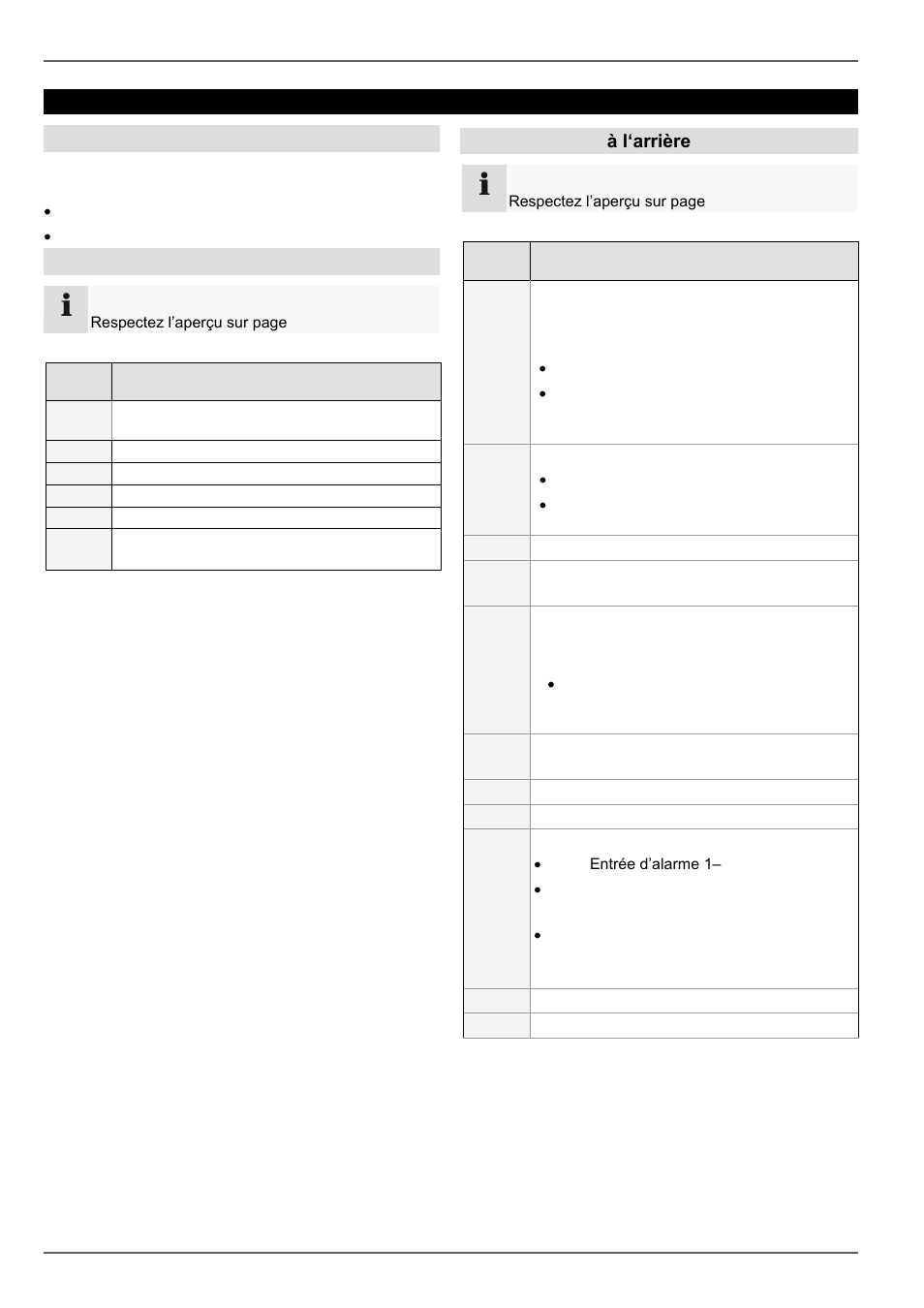 Commande du système, Général, Eléments de commande au dispositif | Raccordements à l‘arrière | ABUS TVVR20001 User Manual | Page 136 / 313
