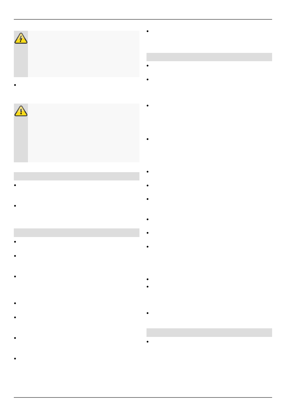 Belangrijke veiligheidsinstructies, Overbelasting/overspanning, Kabels | Plaatsing/werkomgeving, Afstandsbediening | ABUS TVVR20001 User Manual | Page 195 / 313