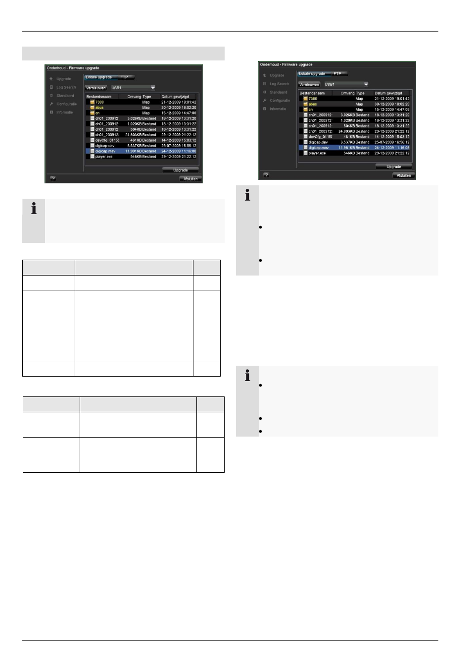 Apparaat bijwerken, Hoofdmenu, Onderhoud | ABUS TVVR20001 User Manual | Page 227 / 313