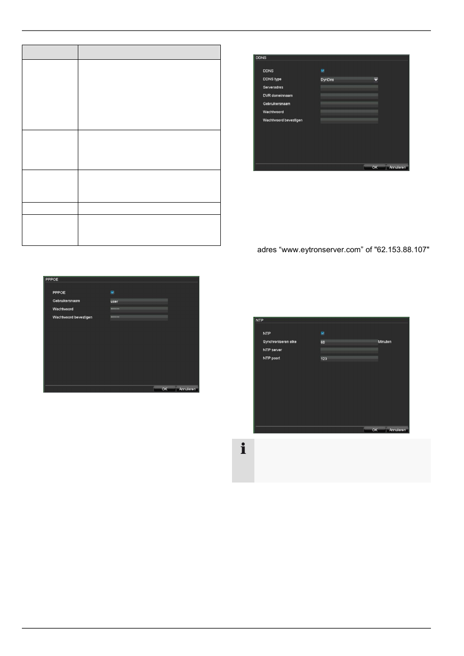 Netwerk | ABUS TVVR20001 User Manual | Page 232 / 313