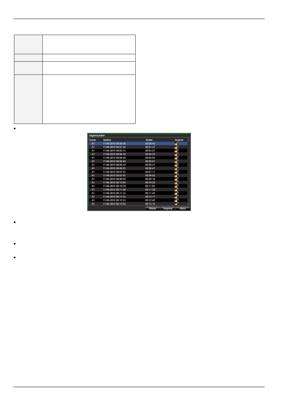 Afspilning: udvidet hændelsessøgning, Afspilning | ABUS TVVR20001 User Manual | Page 274 / 313