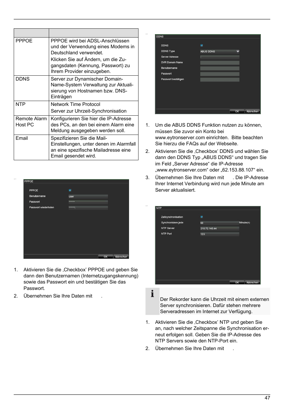 ABUS TVVR20001 User Manual | Page 47 / 313