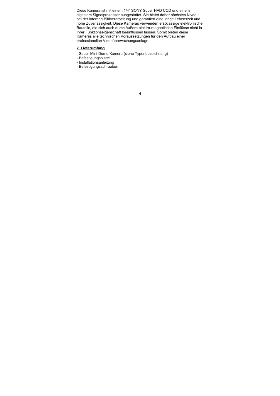 ABUS TV7400-TV7402 User Manual | Page 4 / 61