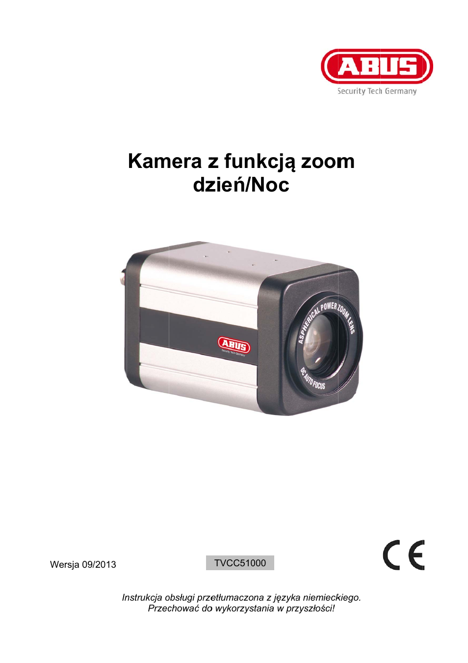 Tvcc51000_bda_pl_24-09-2013, Mera z dz, Z fun zień/n | Nkcją noc, Zoom | ABUS TVCC51000 User Manual | Page 88 / 105