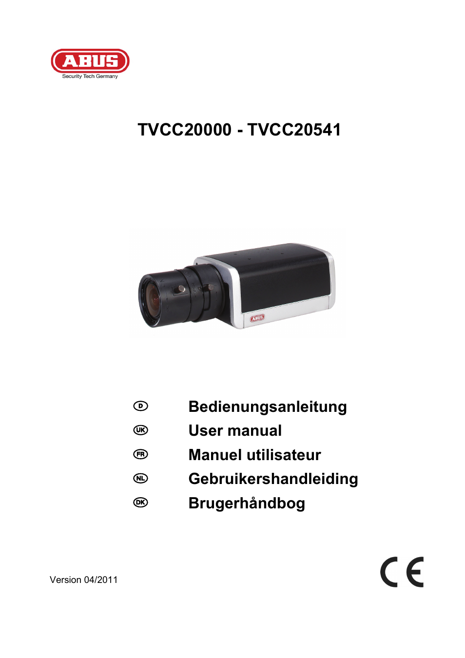 ABUS TVCC20000-TVCC20541 User Manual | 58 pages