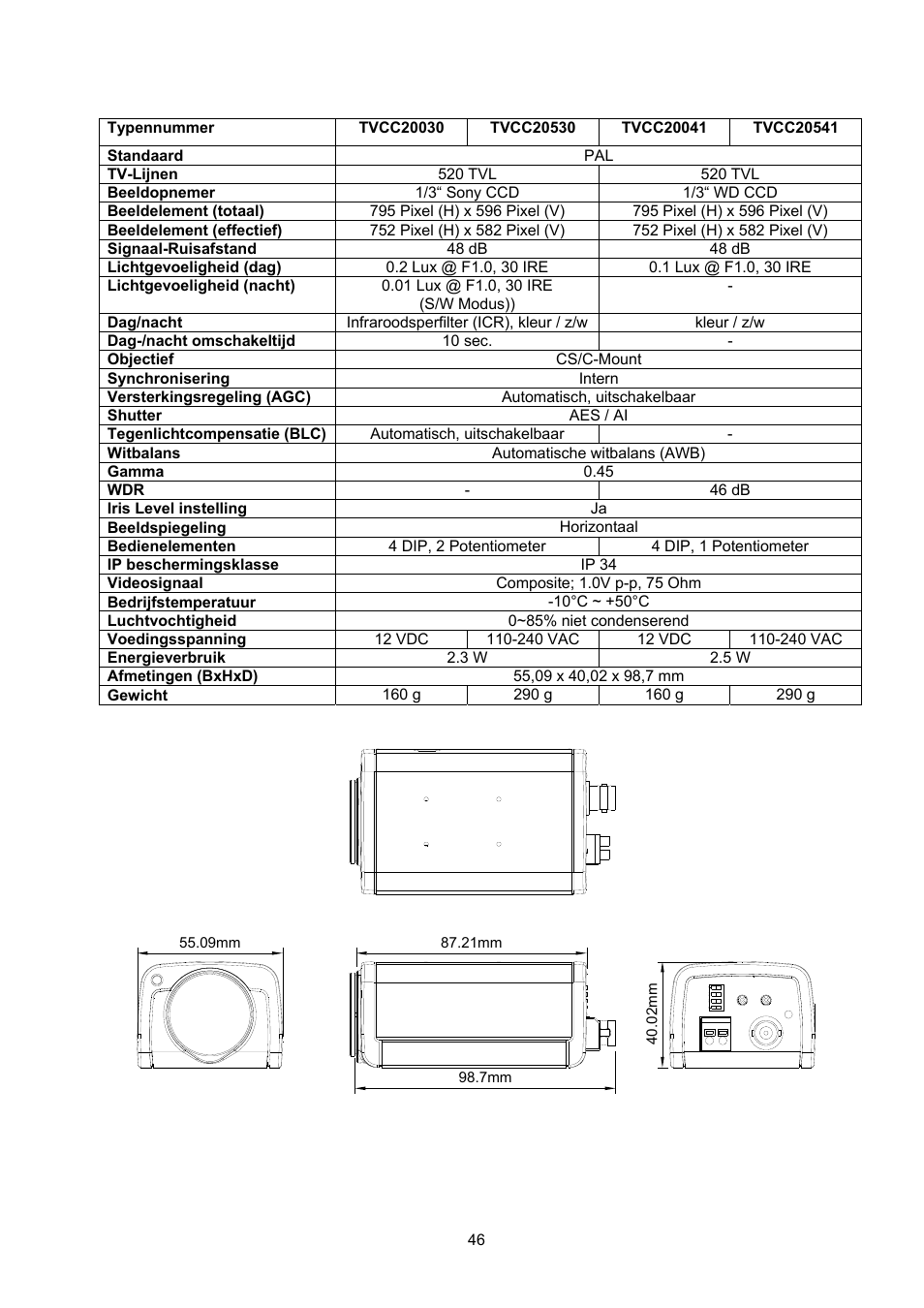 ABUS TVCC20000-TVCC20541 User Manual | Page 46 / 58