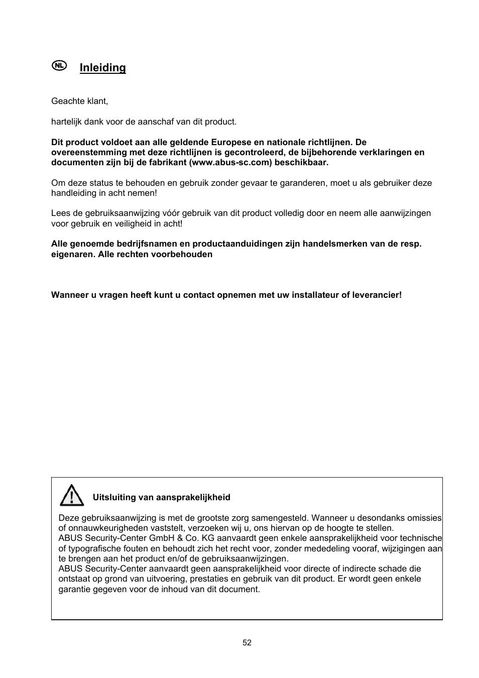 ABUS TVCC50511 User Manual | Page 52 / 82