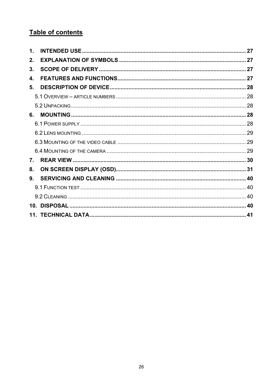 ABUS TVCC50030 User Manual | Page 26 / 102