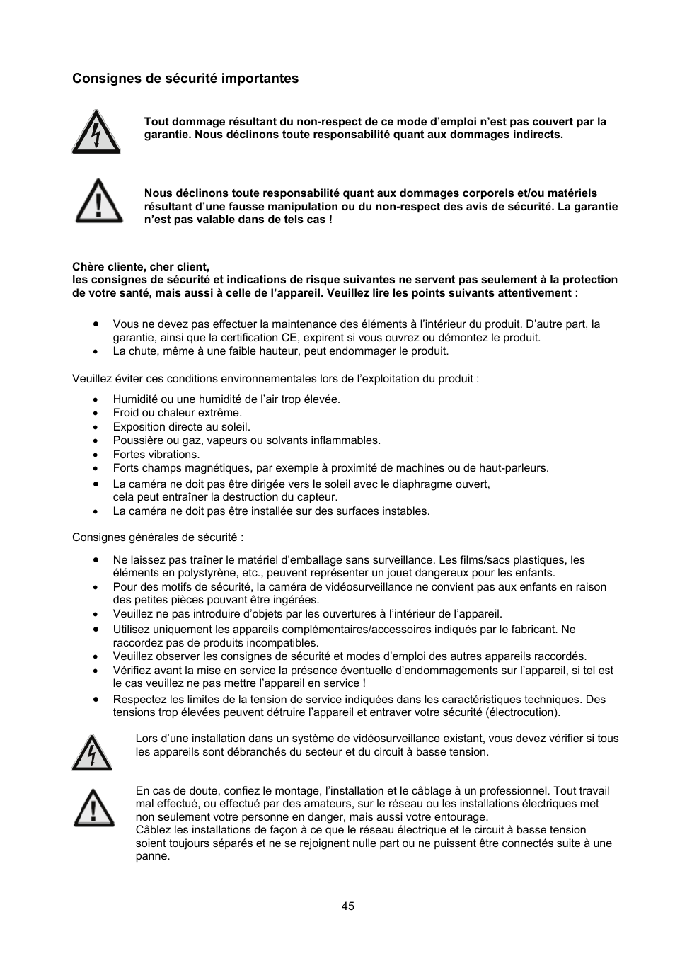 ABUS TVCC50030 User Manual | Page 45 / 102