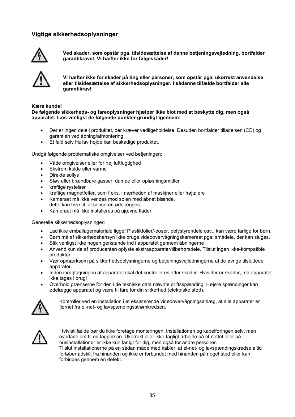 ABUS TVCC50030 User Manual | Page 85 / 102