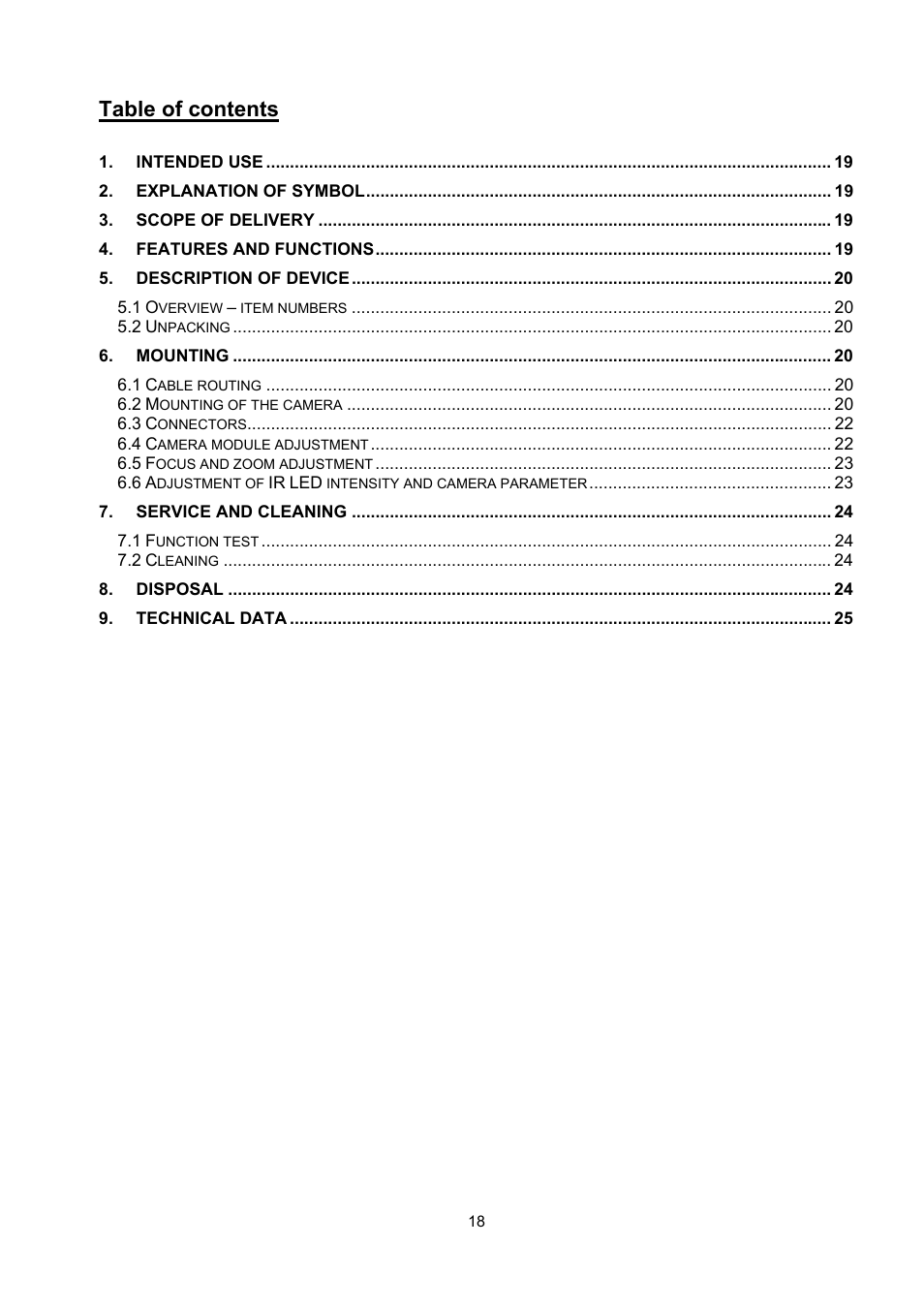 ABUS TVCC36510 User Manual | Page 18 / 62