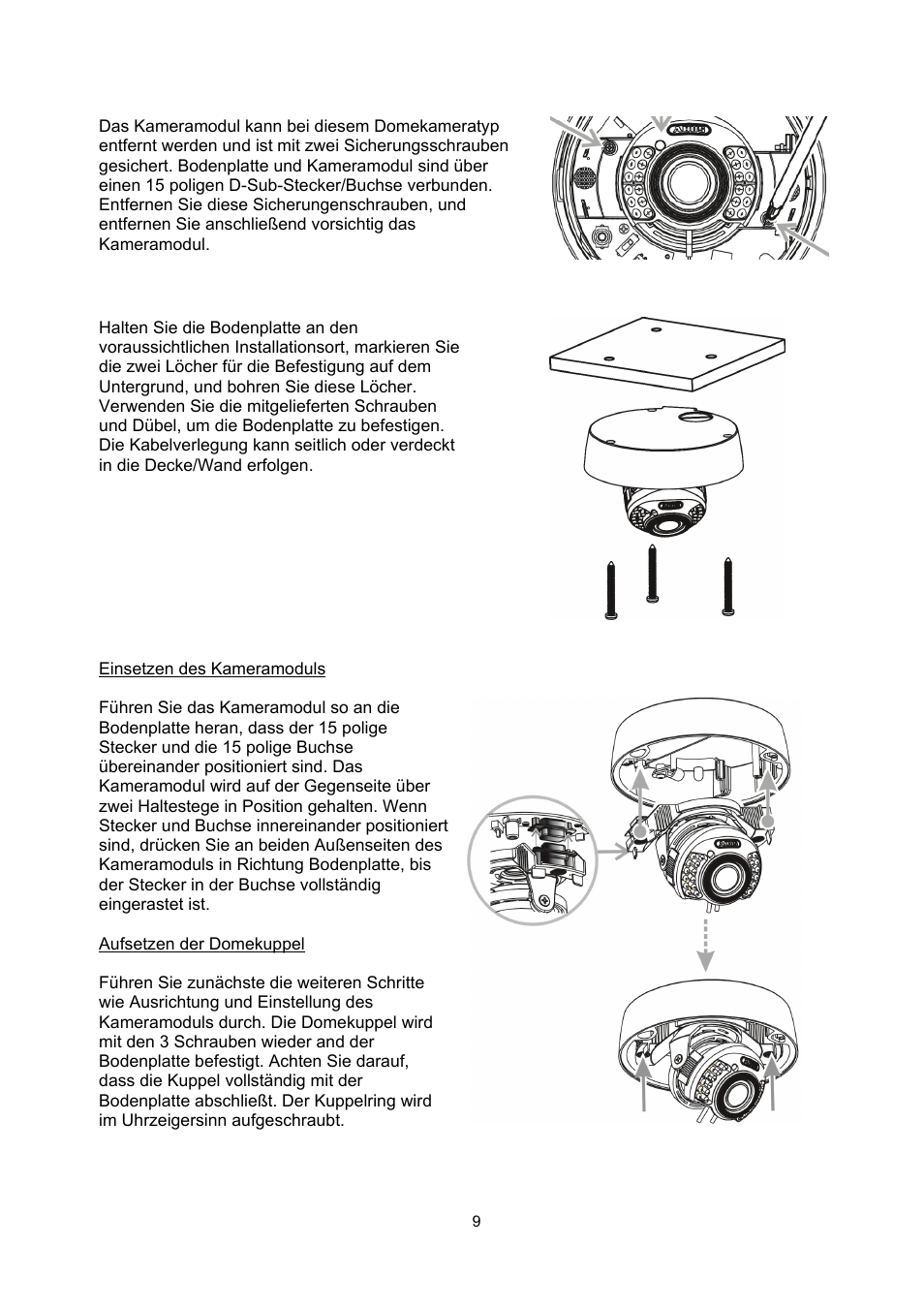 ABUS TVCC36510 User Manual | Page 9 / 62