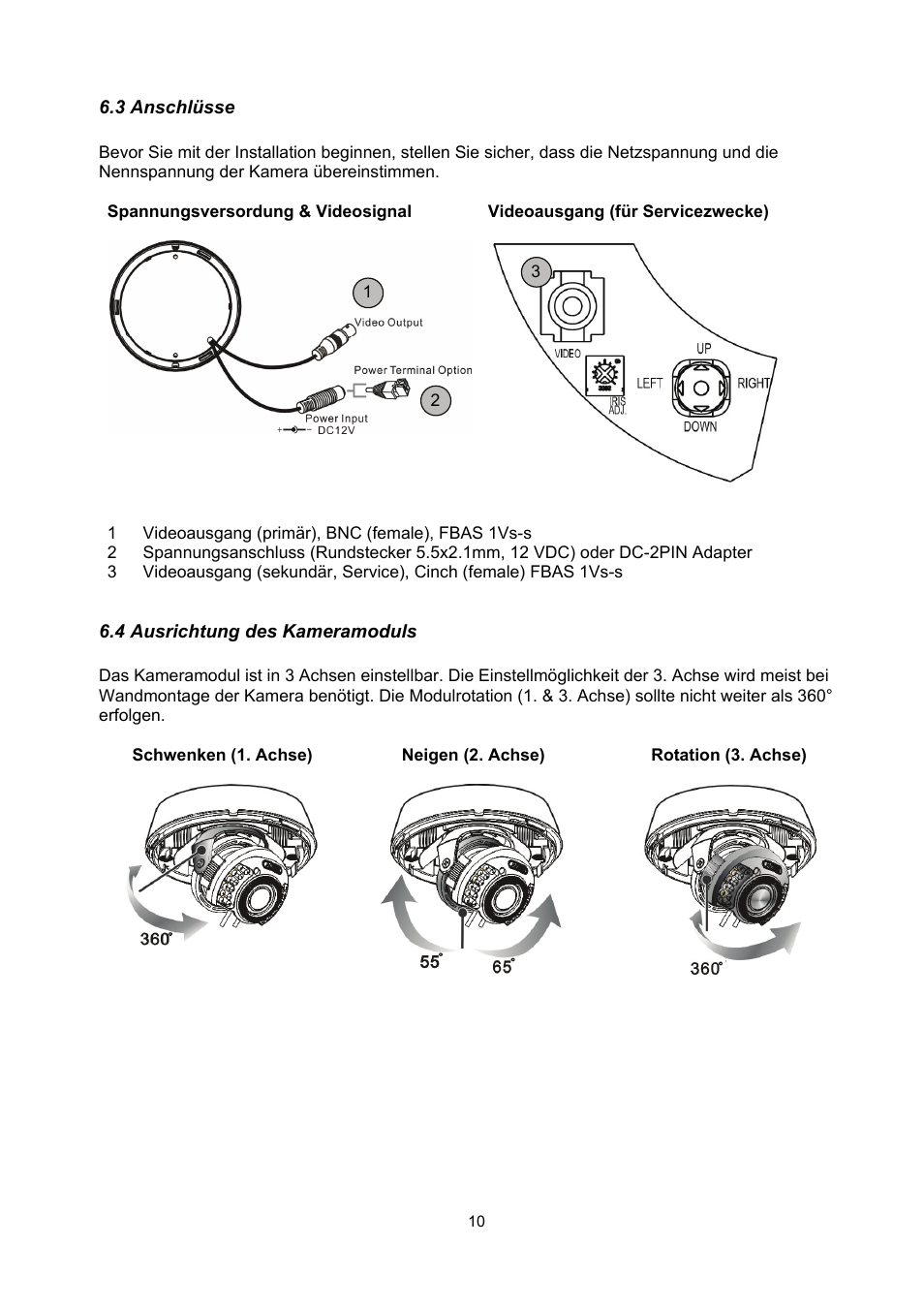 ABUS TVCC71000 User Manual | Page 10 / 82