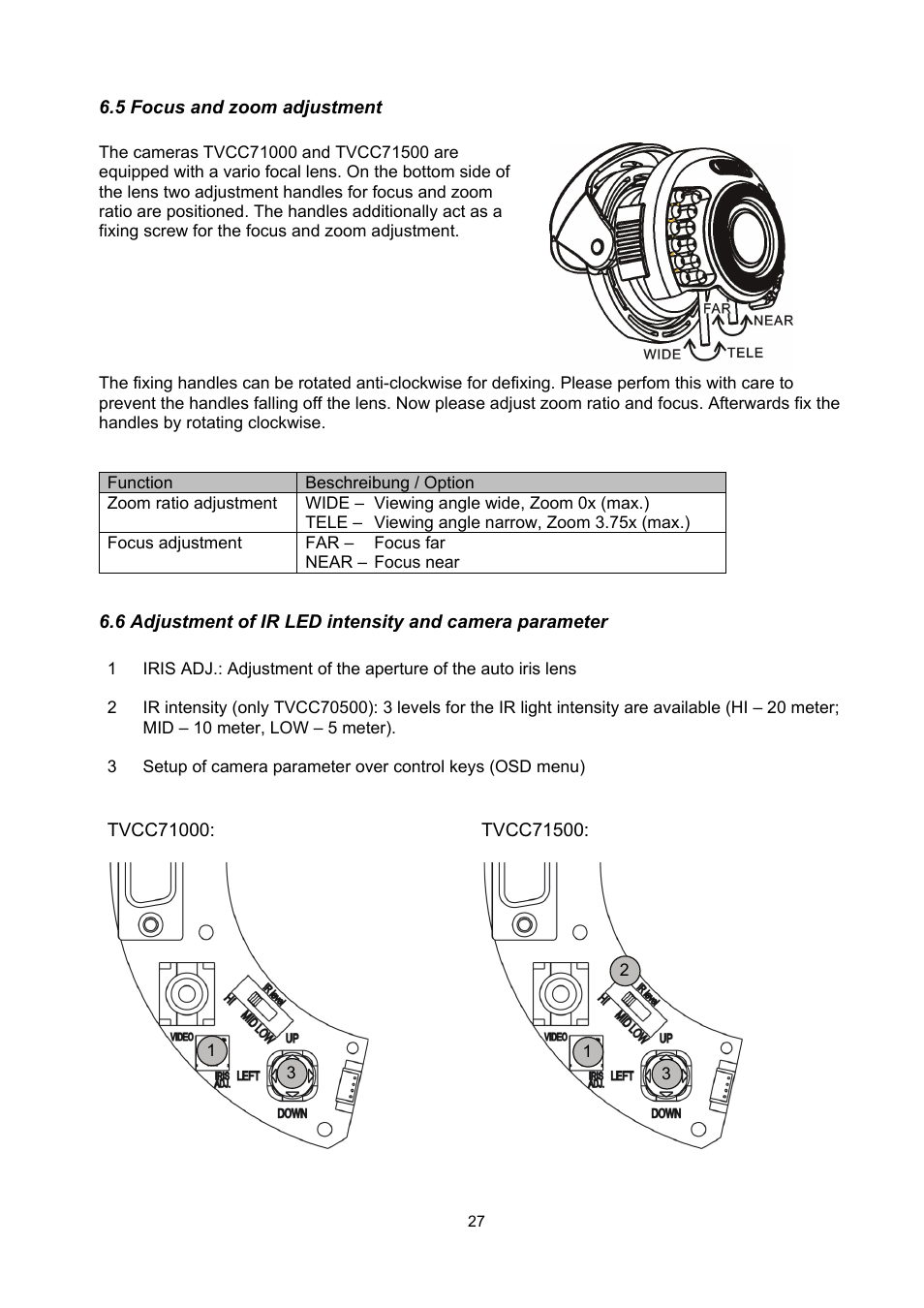 ABUS TVCC71000 User Manual | Page 27 / 82