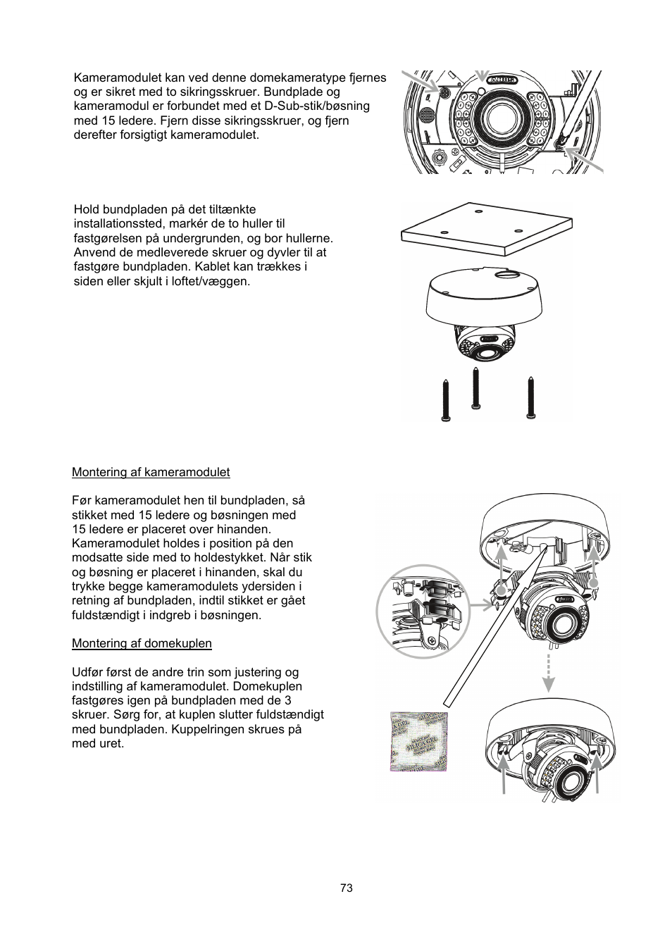 ABUS TVCC71000 User Manual | Page 73 / 82