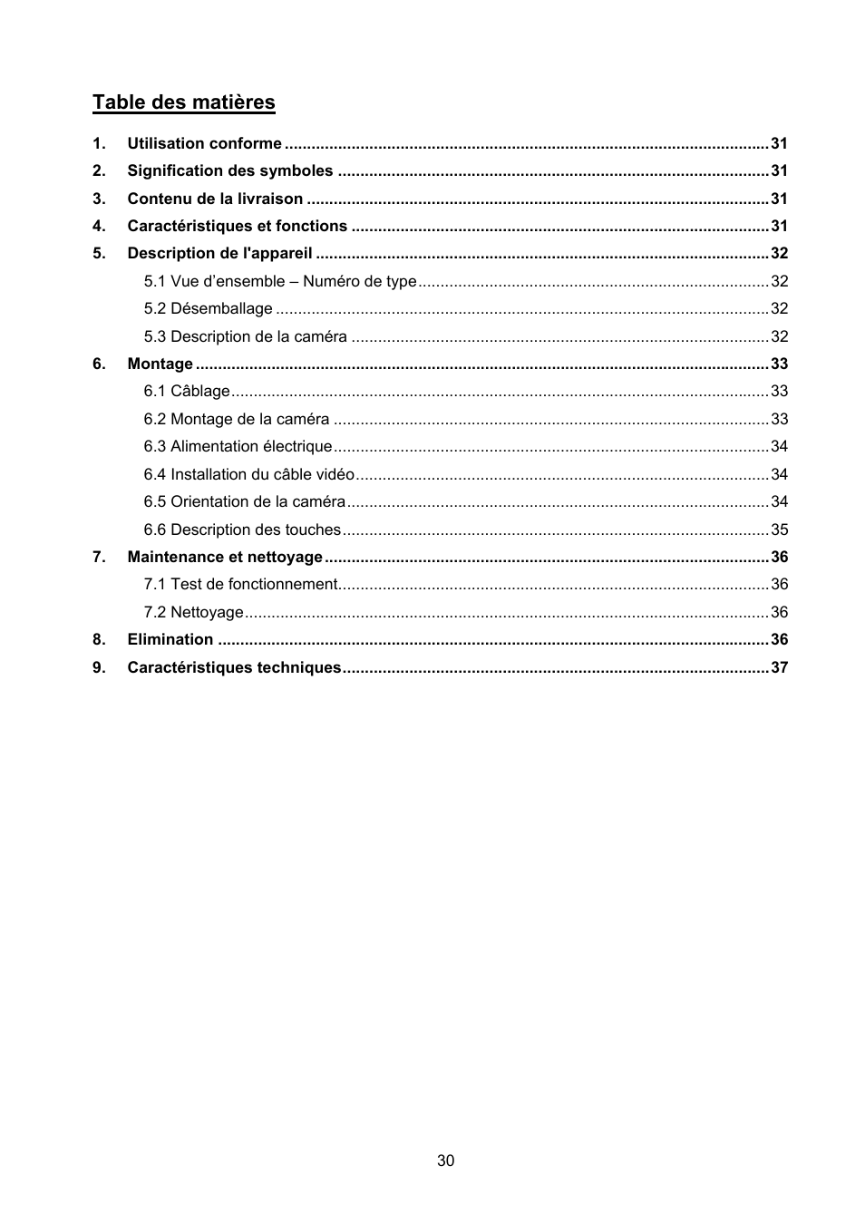ABUS TVHD40000 User Manual | Page 30 / 74