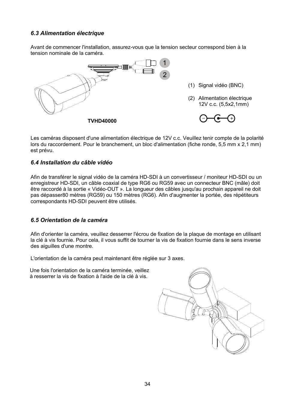 ABUS TVHD40000 User Manual | Page 34 / 74