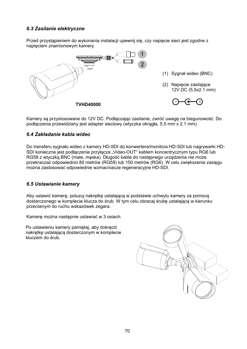 ABUS TVHD40000 User Manual | Page 70 / 74