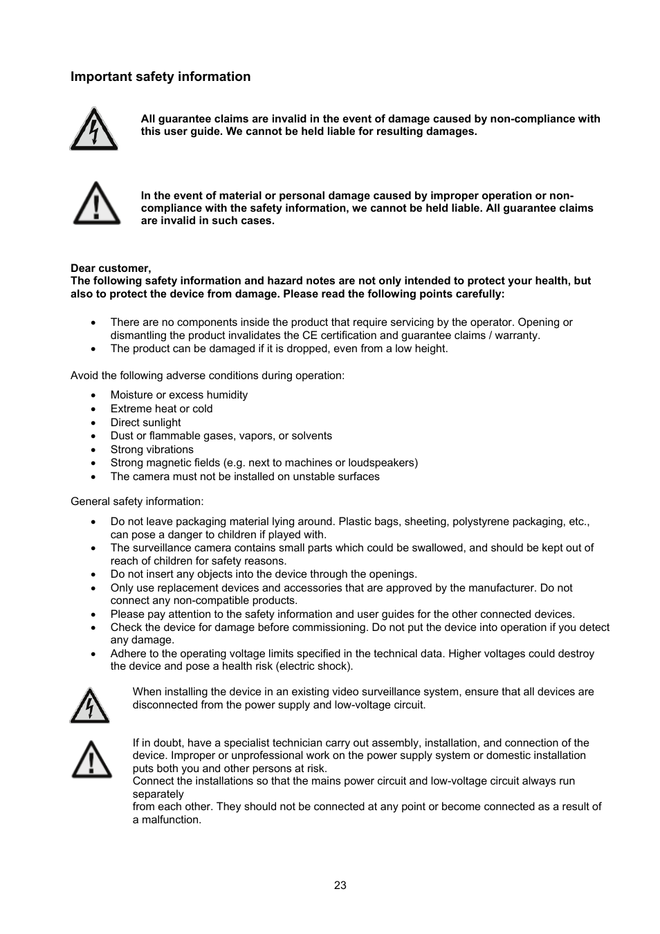 ABUS TVHD60010 User Manual | Page 23 / 111