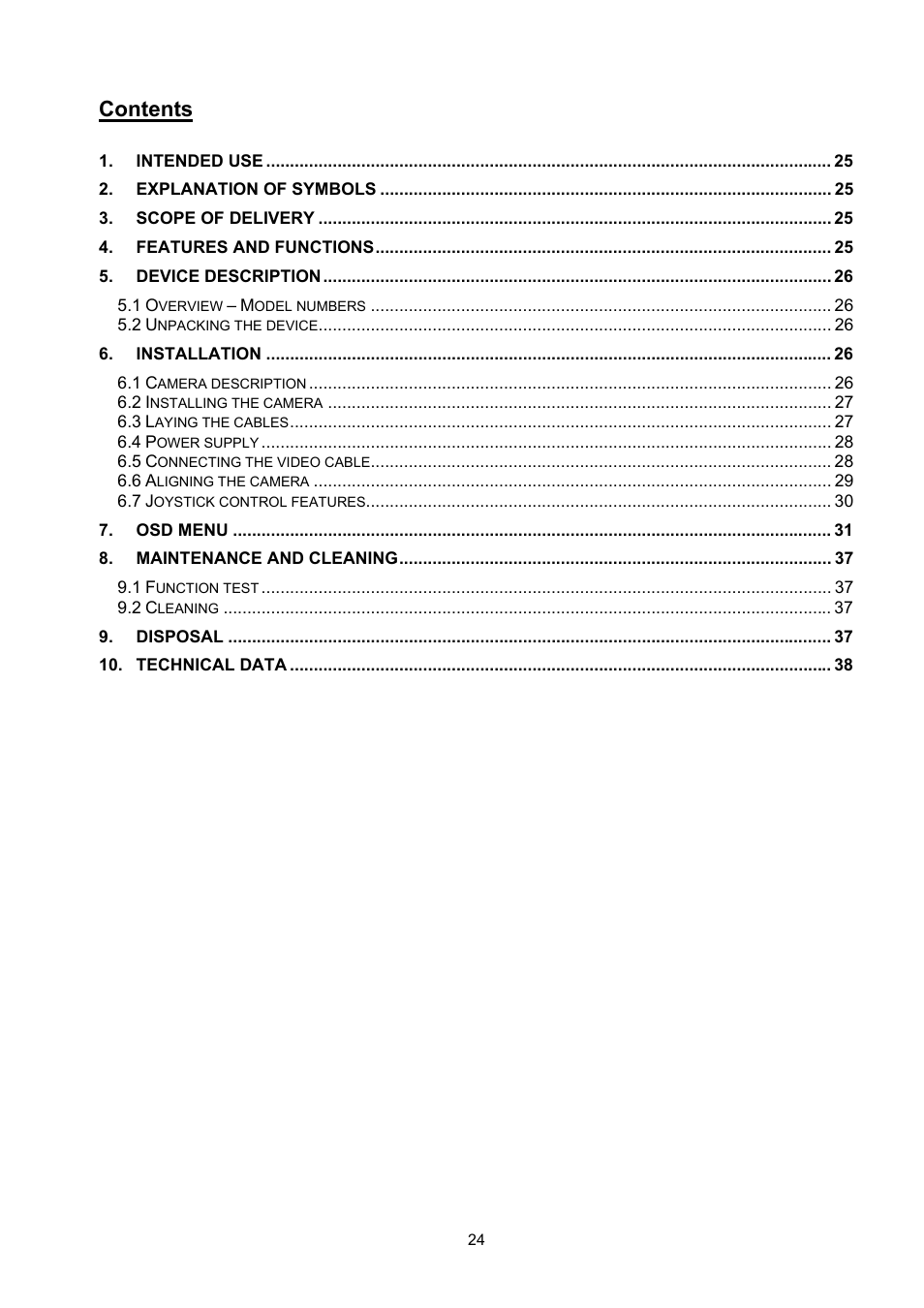 ABUS TVHD60010 User Manual | Page 24 / 111