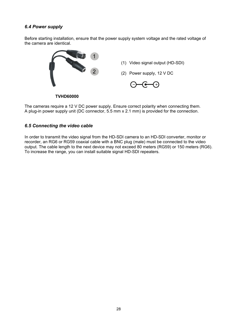 ABUS TVHD60010 User Manual | Page 28 / 111