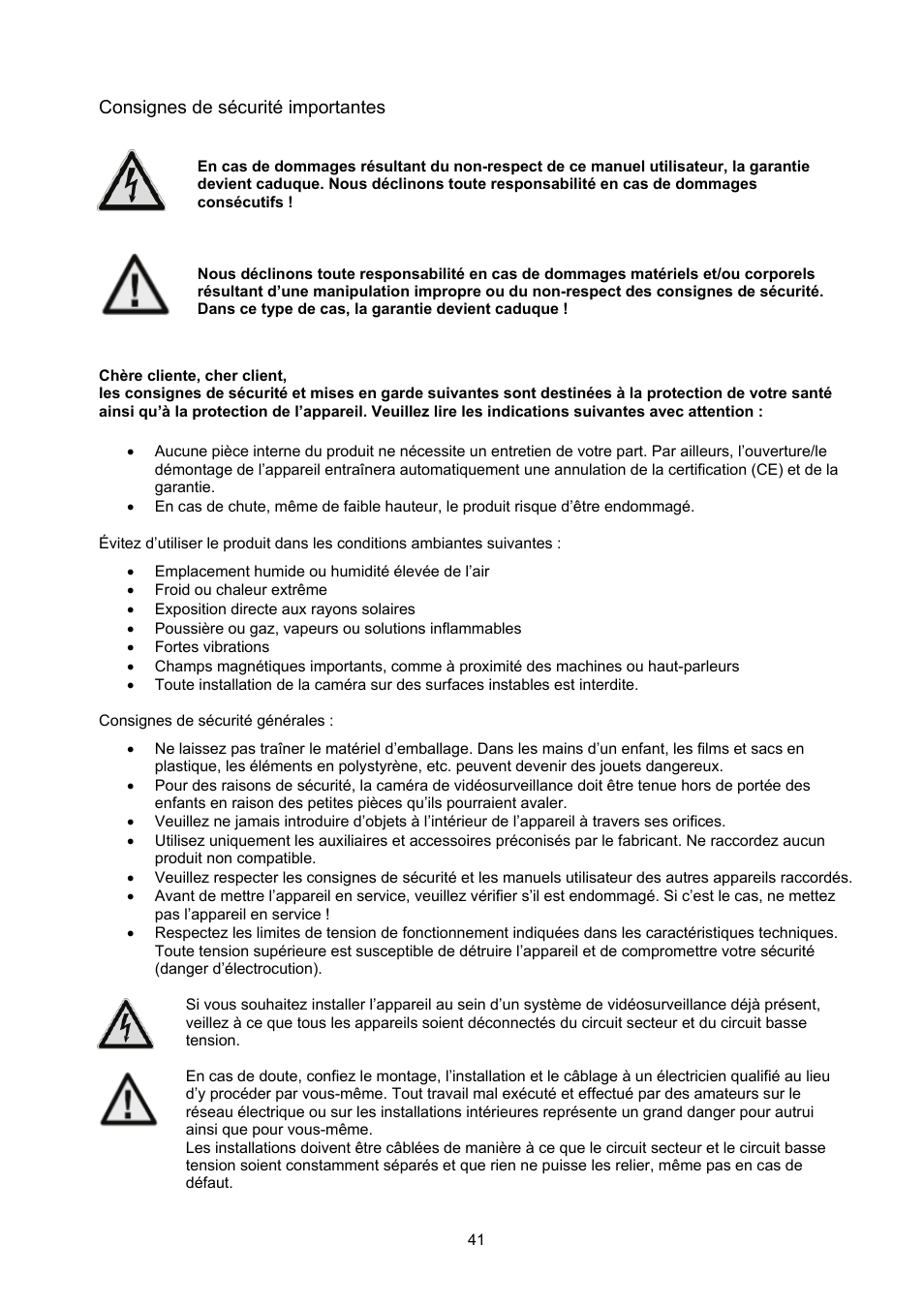 ABUS TVHD60010 User Manual | Page 41 / 111