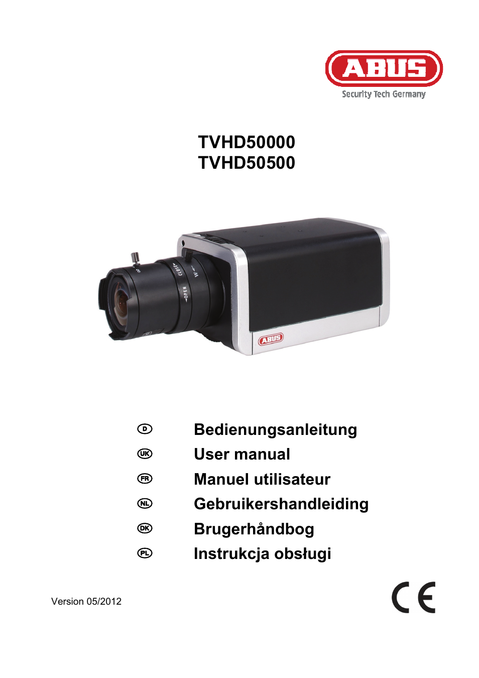 ABUS TVHD50000 User Manual | 100 pages