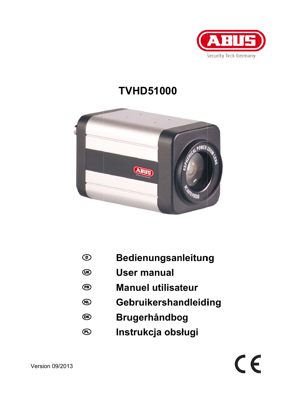 ABUS TVHD51000 User Manual | 105 pages