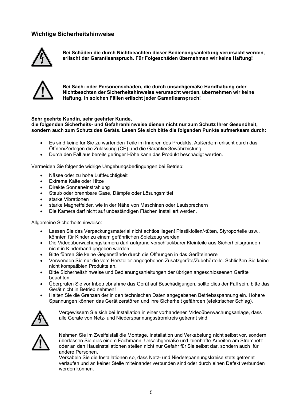 ABUS TVHD51000 User Manual | Page 5 / 105