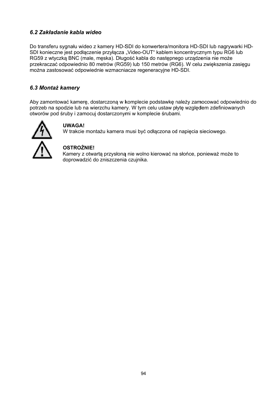ABUS TVHD51000 User Manual | Page 94 / 105