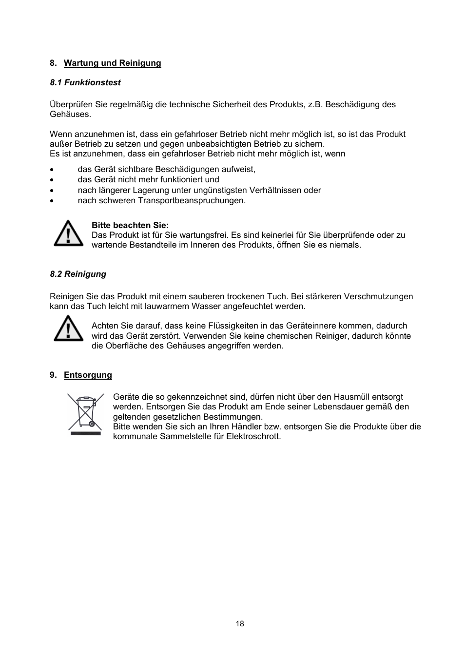 ABUS TVHD71000 User Manual | Page 18 / 106