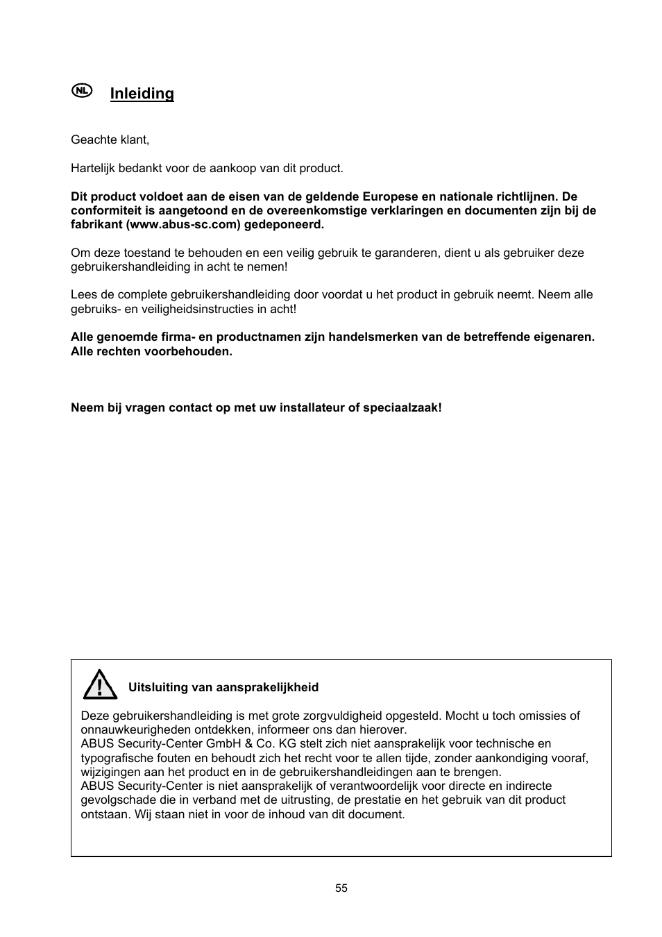 ABUS TVHD71000 User Manual | Page 55 / 106