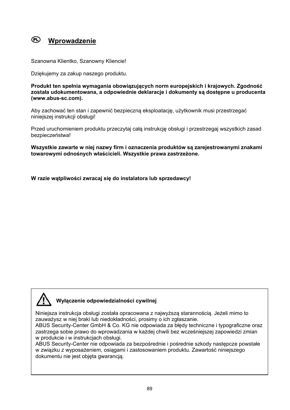 ABUS TVHD71000 User Manual | Page 89 / 106