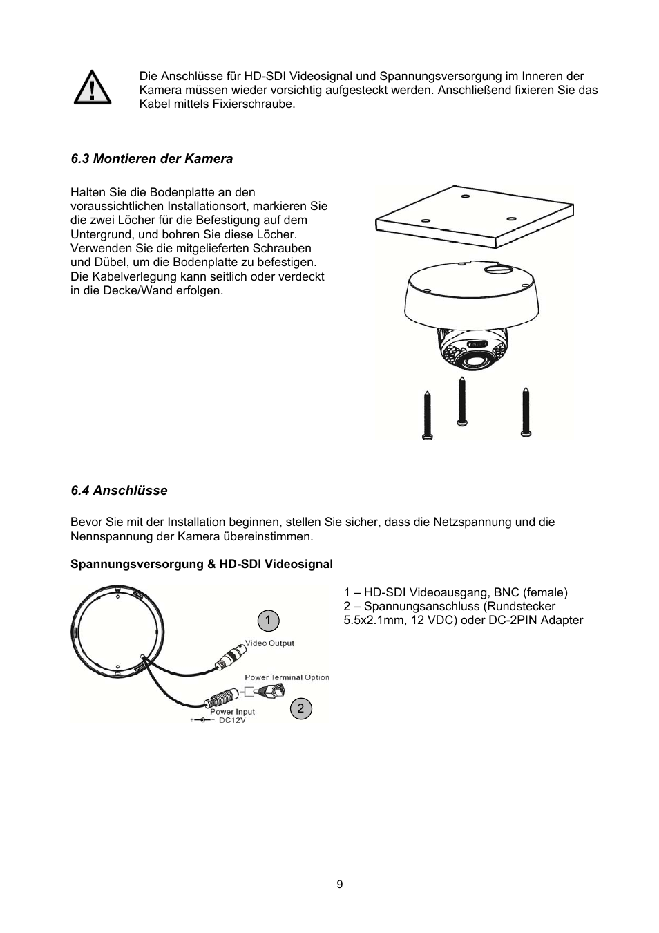 ABUS TVHD71000 User Manual | Page 9 / 106