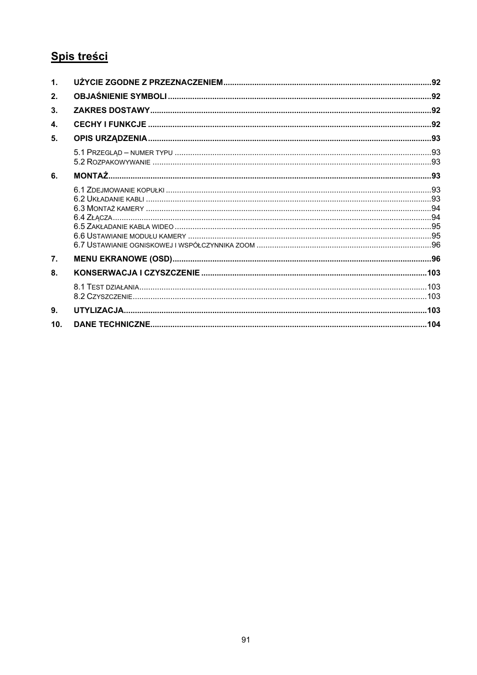 ABUS TVHD71000 User Manual | Page 91 / 106