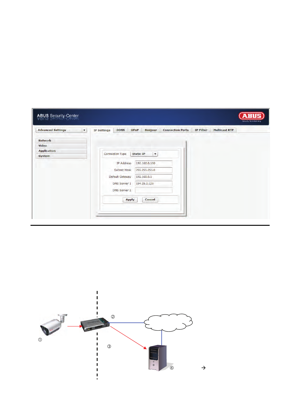 1 network | ABUS TVIP62500 User Manual | Page 60 / 194