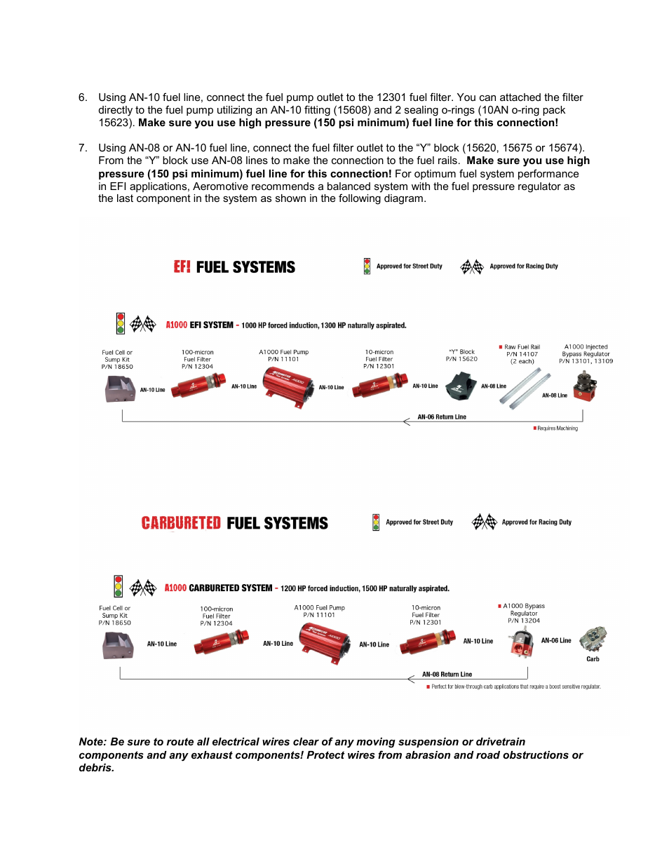 Aeromotive 11108 - MARINE A1000 FUEL PUMP User Manual | Page 3 / 9