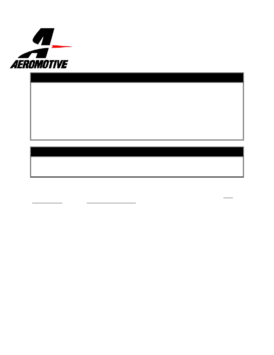 Aeromotive 14134 - 04-06 SUBARU 2.0L WRX FUEL RAIL KIT User Manual | 5 pages