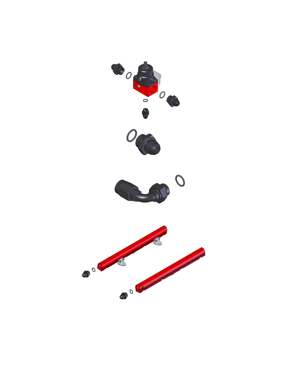 Aeromotive 14129 - 99-03 1_2 GM LS1 CORVETTE FUEL RAIL SYSTEM User Manual | Page 3 / 8