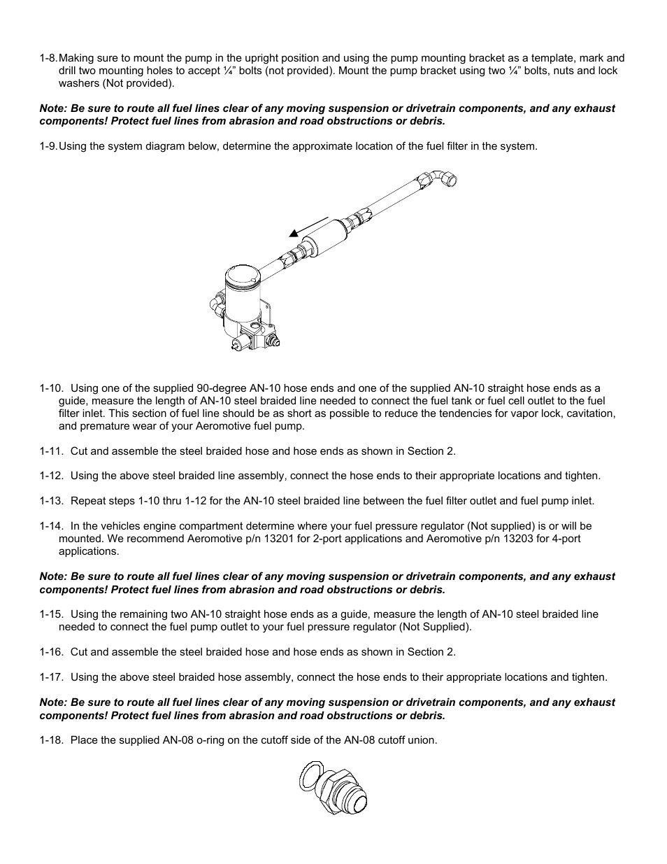 Aeromotive 17202 - A2000 FUEL PUMP KIT User Manual | Page 3 / 10