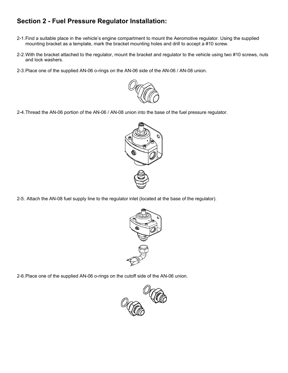 Aeromotive 17201 - SS CARBURETED FUEL SYSTEM User Manual | Page 4 / 10