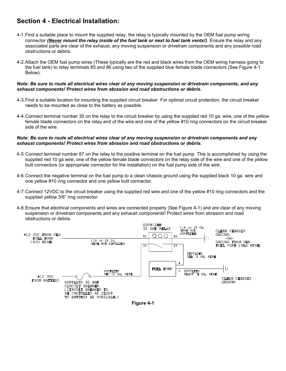 Aeromotive 17201 - SS CARBURETED FUEL SYSTEM User Manual | Page 8 / 10