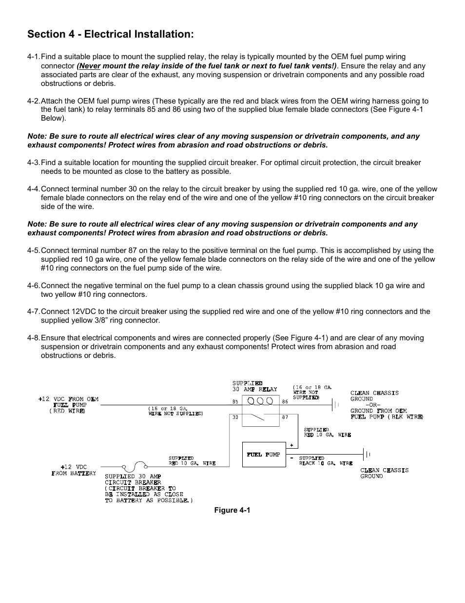 Aeromotive 17135 - TSUNAMI EFI FUEL SYSTEM User Manual | Page 10 / 12