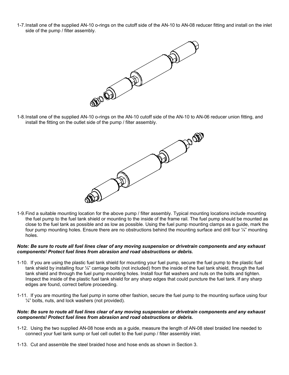 Aeromotive 17135 - TSUNAMI EFI FUEL SYSTEM User Manual | Page 4 / 12