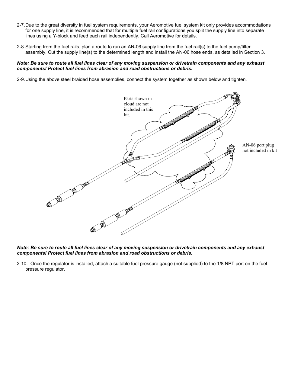 Aeromotive 17135 - TSUNAMI EFI FUEL SYSTEM User Manual | Page 7 / 12