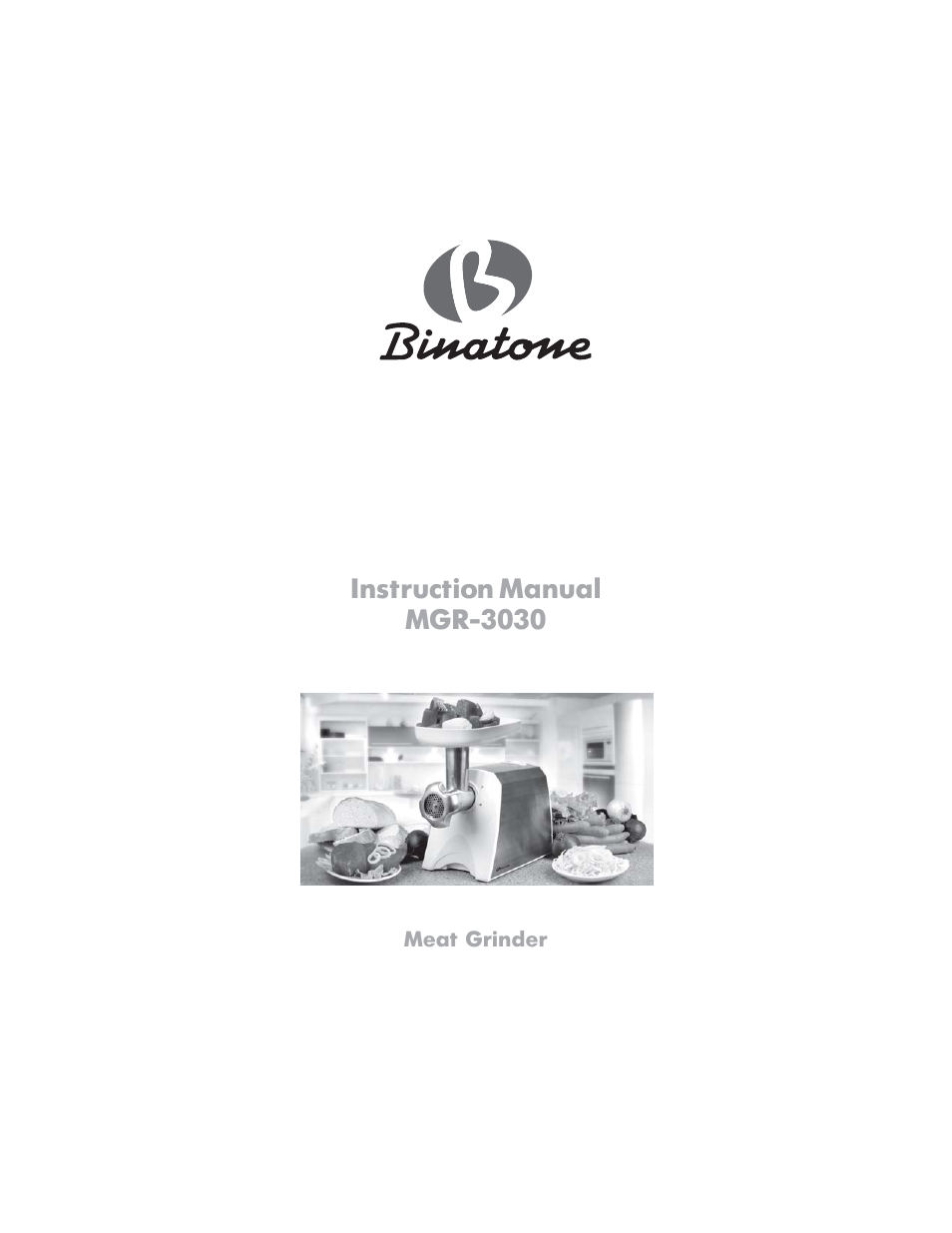Binatone MGR-3030 User Manual | 36 pages