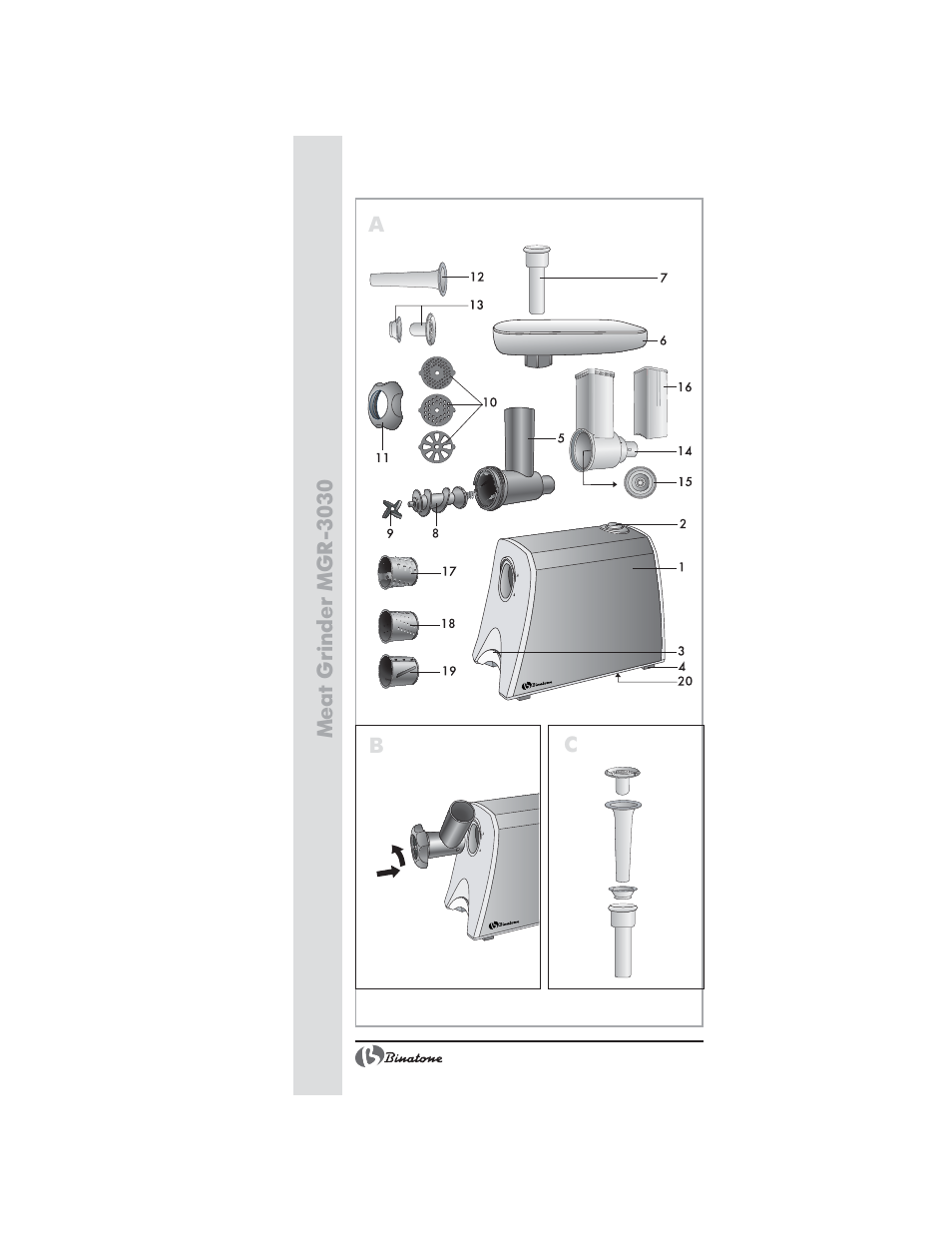 Binatone MGR-3030 User Manual | Page 2 / 36