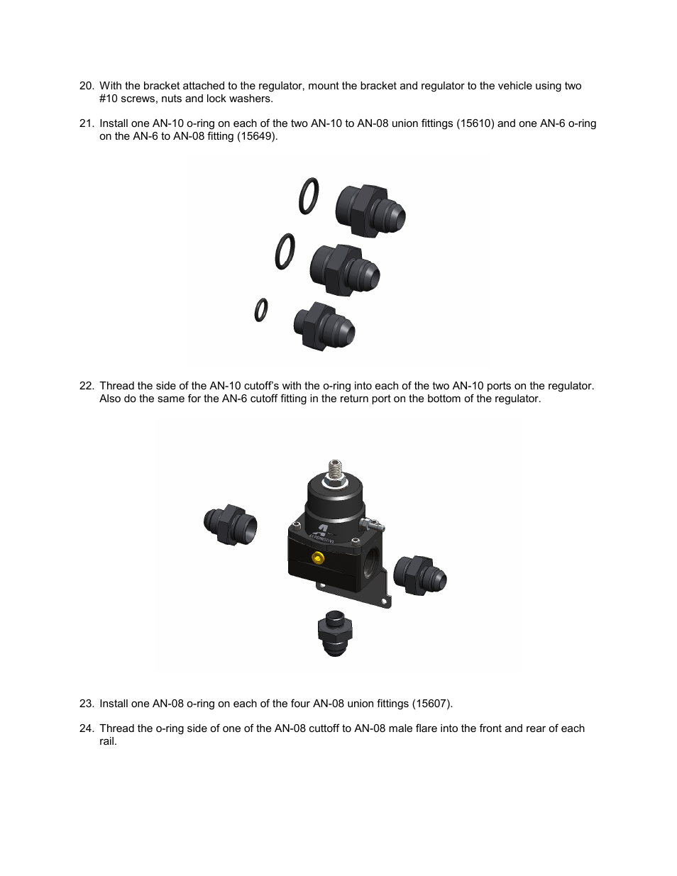 Aeromotive 17156 - COBRA JET ENGINE KIT User Manual | Page 3 / 10