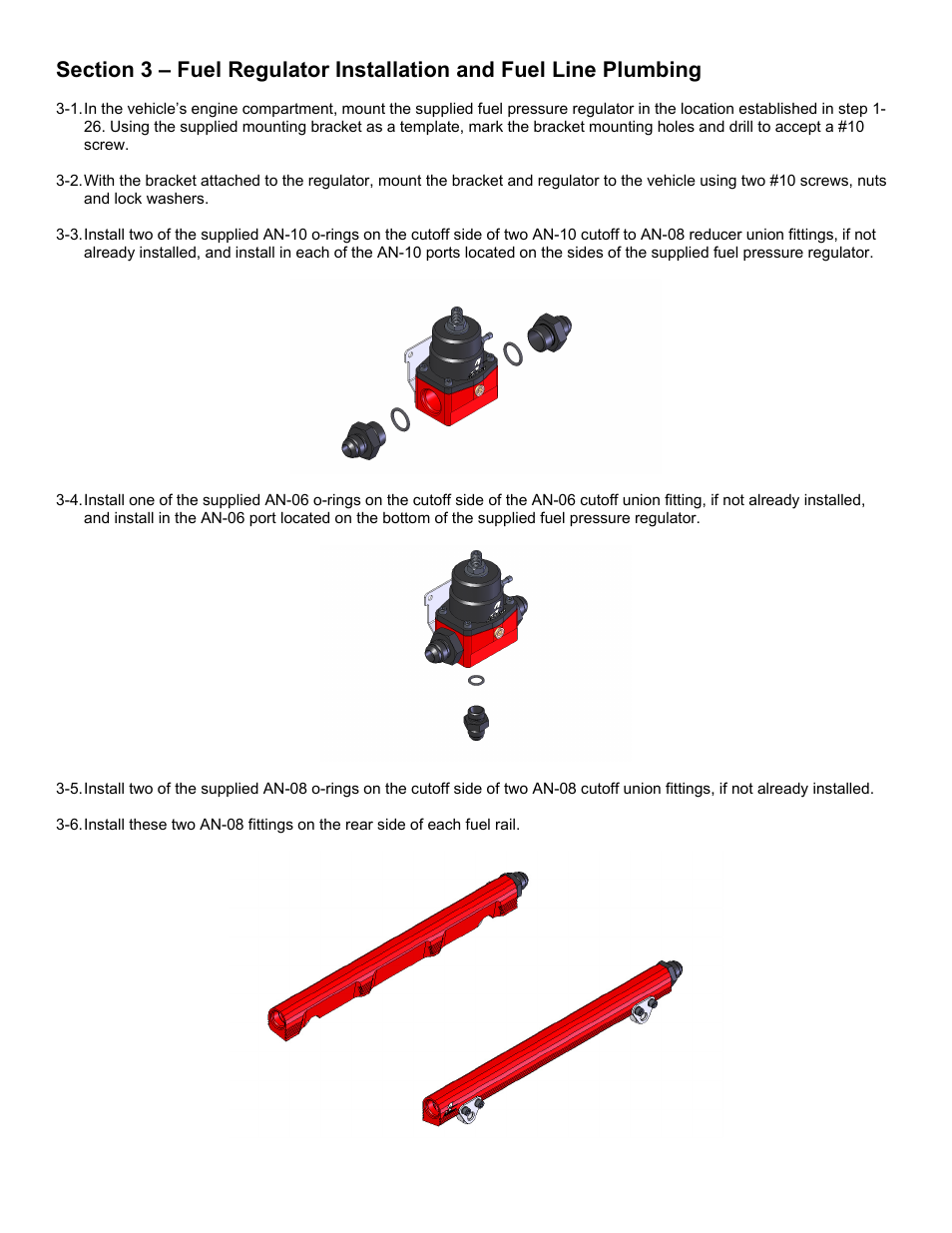 Aeromotive 17145 - 98 1_2-04 4.6L DOHC COBRA A1000 FUEL SYSTEM User Manual | Page 7 / 15